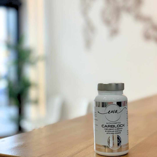CARBLOCK® - Bloqueador de Carbohidratos, Saciante Supresor del Apetito · 60 cápsulas
