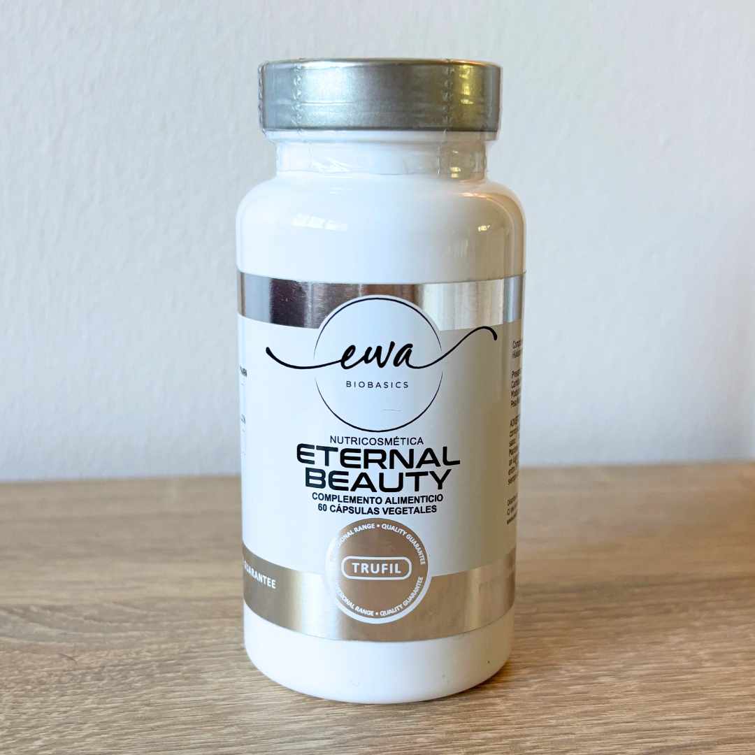 ETERNAL BEAUTY® Cabello, Piel y Uñas · 60 Cápsulas Vegetales