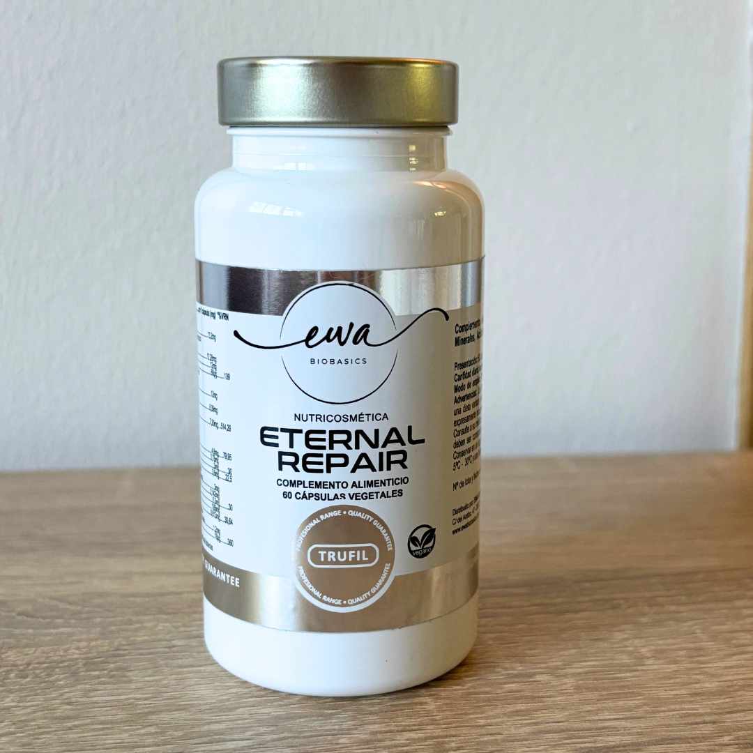 ETERNAL REPAIR® — Antiedad y Antiarrugas Natural · 60 Cápsulas Vegetales