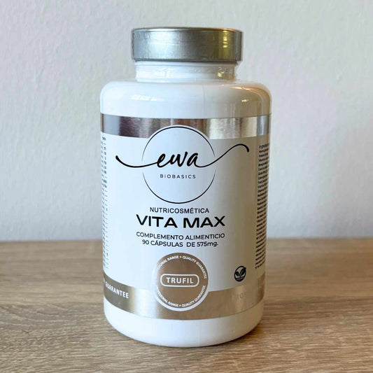 VITA MAX suplemento multivitamínico 45 vitaminas 90 cápsulas vegetales EWA BIOBASICS